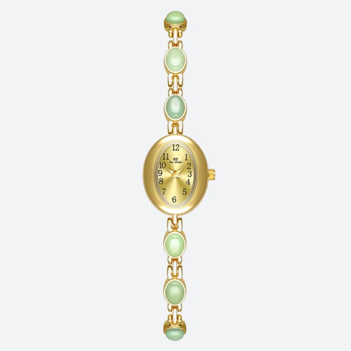 Montre_vintage_femme_bracelet_maille_pierre_3