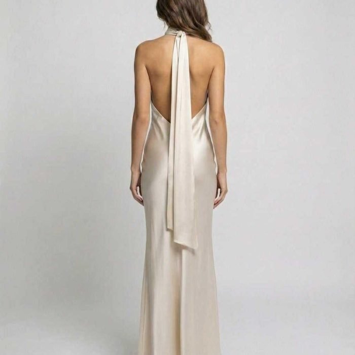 sienna-maxi-dress-champagne-satin-halter-neck-open-back-luxurious-feel-lauven